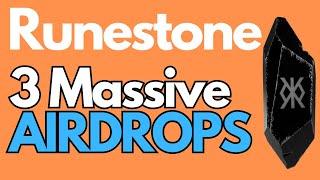 Runestone 3 MASSIVE AIRDROPS #runestone #runes