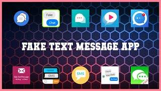 Top rated 10 Fake Text Message App Android Apps