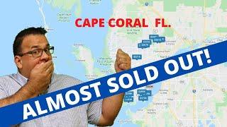 Cape Coral FL Real Estate Market report | Cape Coral FL homes are about to be sold out!