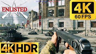 Enlisted - 2023 - The Hardest Defense Map Yet - Königsplatz - 60 FPS - 4K HD 