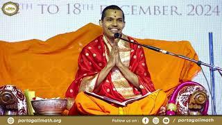 Aashirvachan | Sirsi Camp l Shrimad Vidyadheesh Teerth Swamiji | Partagali Math | 16th Dec 2024