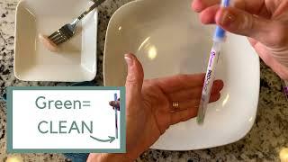 Norwex Raw Chicken Swab Test & Black Light Demo