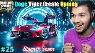  Doge Viper STR Create Opening || Drive Zone Online Gameplay In Hindi