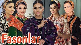 Her dürli turkmen moda koynek fasonlar 2024 | Women dresses | instagram saylama fasonlar