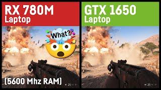 RX 780M vs. GTX 1650 Mobile in 11 Games - Laptop/Notebook