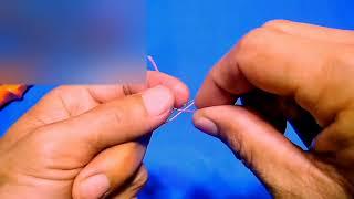 fishing knots : How to tie leader to braid