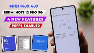 Redmi Note 12 Pro 5G Miui 14.0.4.0 September Update | Redmi Note 12 Pro 5G New Update