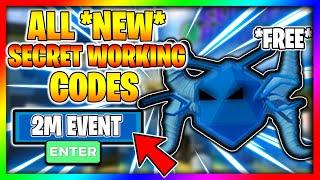 ALL *NEW* SECRET WORKING CODES! [2M EVENT] Roblox Clicker Realms