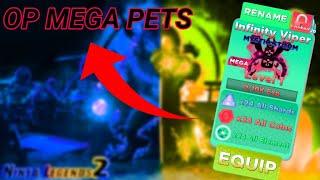 NINJA LEGENDS 2 OP MEGA PETS (NEW UPDATE)