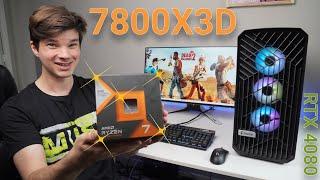 An EPIC 7800X3D Build with RTX 4080 | Build and Benchmarks