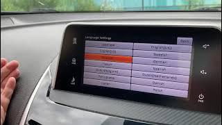 Русификация  Smartphone Link Display Audio (SDA) Mitsubishi Connect на Mitsubishi Eclipse Cross