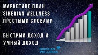 Маркетинг план Siberian Wellness (Сибирское Здоровье) Быстрые и умные деньги в МЛМ Простыми словами