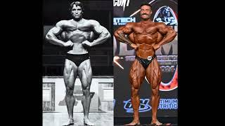 Arnold Schwarzenegger(1975) vs Chris Bumstead(2024)