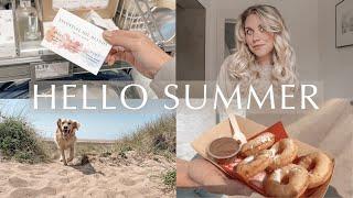 BEACH DAY, ALDI BEAUTY DUPES & HOME SHOPPING SUMMER VLOG