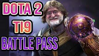 DOTA 2 TI9 BATTLE PASS-THE INTERNATIONAL 2019 COMPENDIUM|IMMORTAL TREASURE 1 OPENING