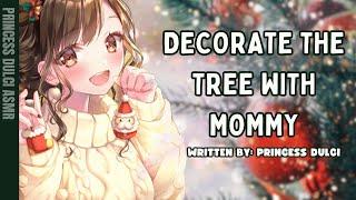 Decorating the Christmas tree with mommy [F4A] ASMR / Neko / Comfort / Cuddles