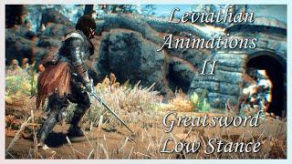 [Skyrim SE/AE] Leviathan Animations II - Greatsword Low Stance