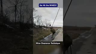 This Russian Soldier Has a Wild Way of Clearing Mines!