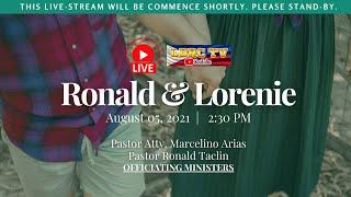 Ronald & Lorenie; August 05, 2021