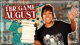  August TBR Game || Well DANG, I wasn't Expecting That! 