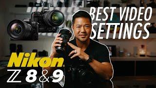 Nikon Z8 & Z9: Best Video Settings to get Cinematic Quality Videos & Set Up for Success!