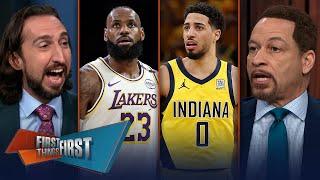 Haliburton ‘should play’ through calf injury, LeBron right about ring culture? | FIRST THINGS FIRST