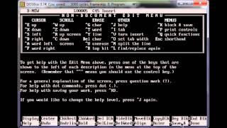 WordStar 4 - 1987 - Retro Computing