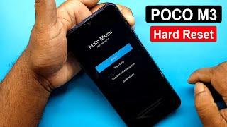 HOW TO POCO M3 HARD RESET & FACTORY RESET |