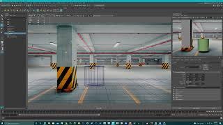 Autodesk Maya || Objects integrated on Backplate/Background Photo/Image Arnold Renderer