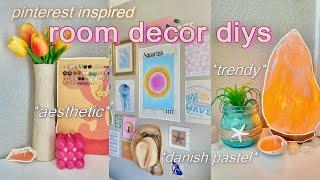 DIY AESTHETIC ROOM DECOR!! *pinterest/tiktok inspired diys* ️