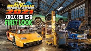 Car Mechanic Simulator 2021 First Look Xbox Series X