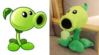 Plants Vs Zombies Plant Plush In Real Life (Todos Los Peluches Plantas)