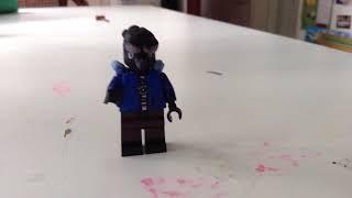 Lego custom minifigure Crow from brawl star