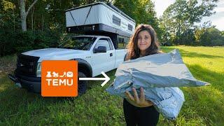 $50 Temu Truck Camping