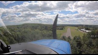 Landing at Stirling Airport. CPJ5.