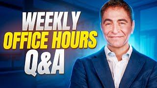 Weekly LIVE Office Hours #314: Q&A Career/Business/Finance Topics. SEE DESCRIPTION FOR CLICKABLE Q&A