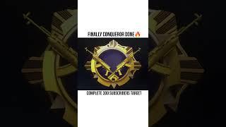 Bgmi done with conqueror rank push #bgmi #rankpush #conqueror #pubg #dailyshorts #iphone11