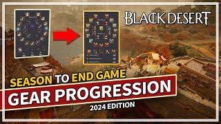 Gear Progression From Seasons to End Game Guide | 2024 Edition | Black Desert