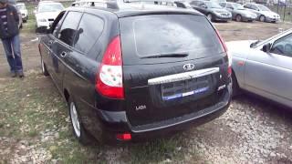 2009 Lada Priora Wagon.Start Up, Engine, and In Depth Tour.