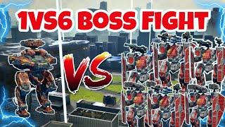 [WR]1VS6 Mars No Weapon VS Arthur Amry Boss Fight @Anupamprime   |War Robots|