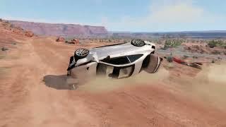 Cars vs Chain #1 - BeamNG DRIVE | CrazySmash