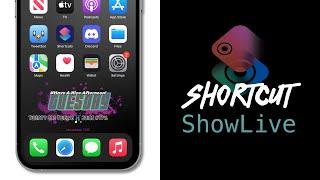 ShowLive Shortcut - Custom Homescreen & Lockscreen For iPhone iOS 15