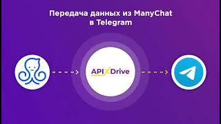 ManyChat and Telegram integration | How to set up data transfer from MeniChat to Telegram?