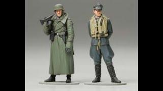 набор фигур Tamiya 89641 Machine gunner Ace pilot