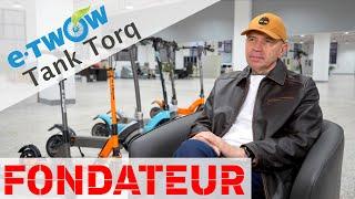 Fondateur des marques E-twow : Le plus grand avantage des trottinettes électriques ? L'indépendance