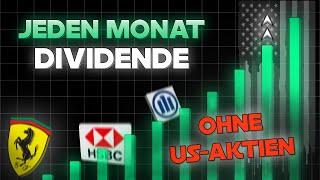 Jeden Monat Dividende - Top 12 Aktien für dein Depot (ohne US-Titel!)