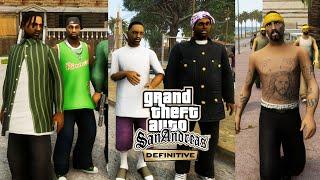 All Gangs in GTA San Andreas Definitive Edition - Facts and Curiosities