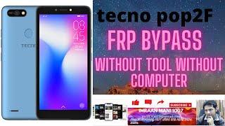 Tecno Pop 2F FRP bypass without PC|TECNO Free Bypass #frpbypass2024 #100k