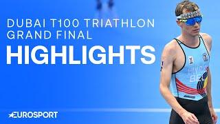 Dubai T100 Grand Final Highlights: Van Riel takes title as Brownlee claims first T100 podium 