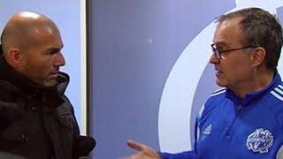 Marcelo Bielsa le da clases a Zidane